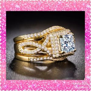 Lily Gems Jewelry - 💥💥SALE💥💥18K Gold Filled Sapphire Lily Gems Jewelry - 💥💥SALE💥💥18K Gold Filled Sapphire